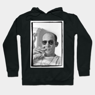 Hunther S Thompson Portrait Hoodie